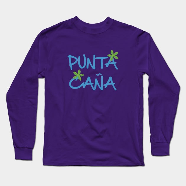 Punta Cana - Dominican Republic Long Sleeve T-Shirt by thedesignfarmer